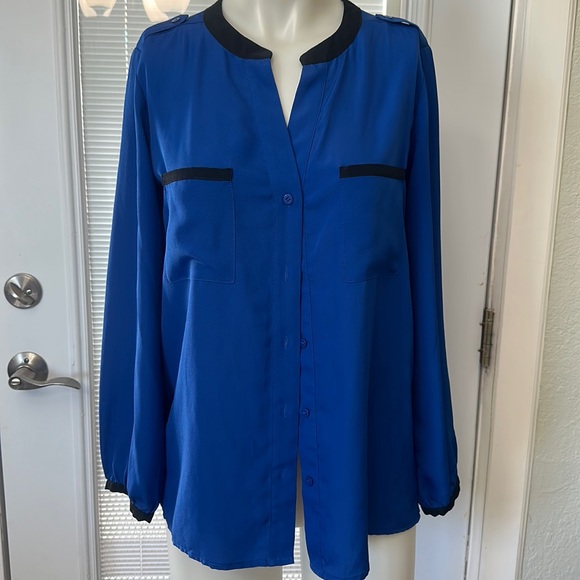 ECLAIR Tops - Eclair XS Blouse Royal Blue